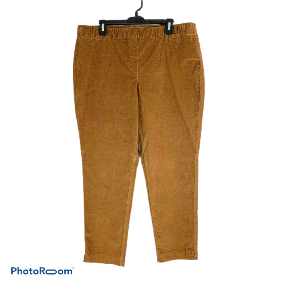 J. Jill Pull On Brown Pants